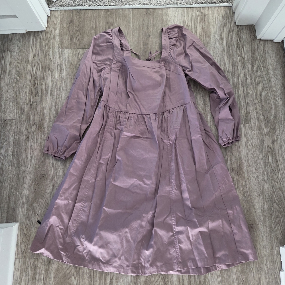 Ava & Viv Lavender Casual Dress